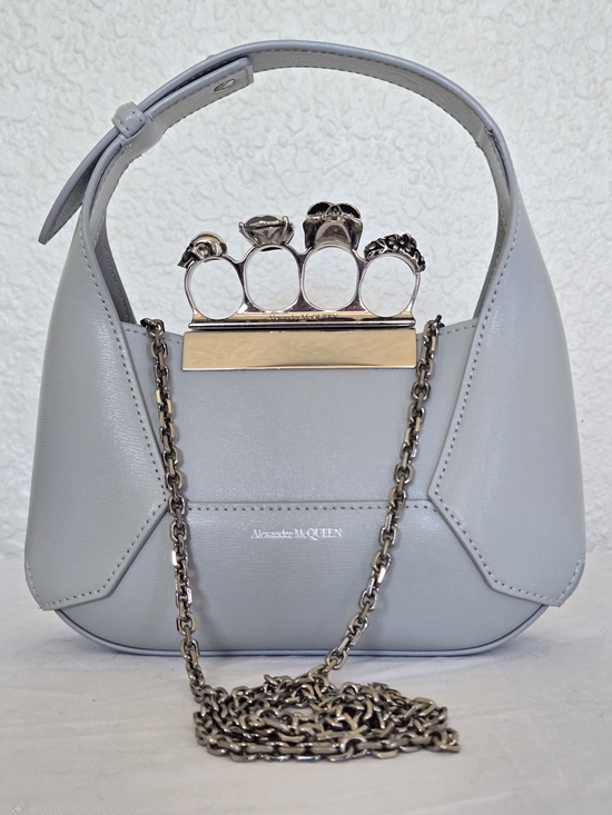 Alexander McQueen Handbags - 💎NWOT Alexander McQUEEN Mini Jewwlled Hobo Bag
